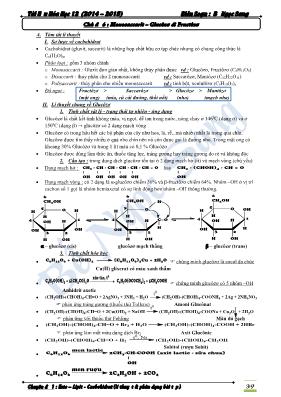 Chủ đề 6  Monosaccarit  Glucôzơ và Fructôzơ